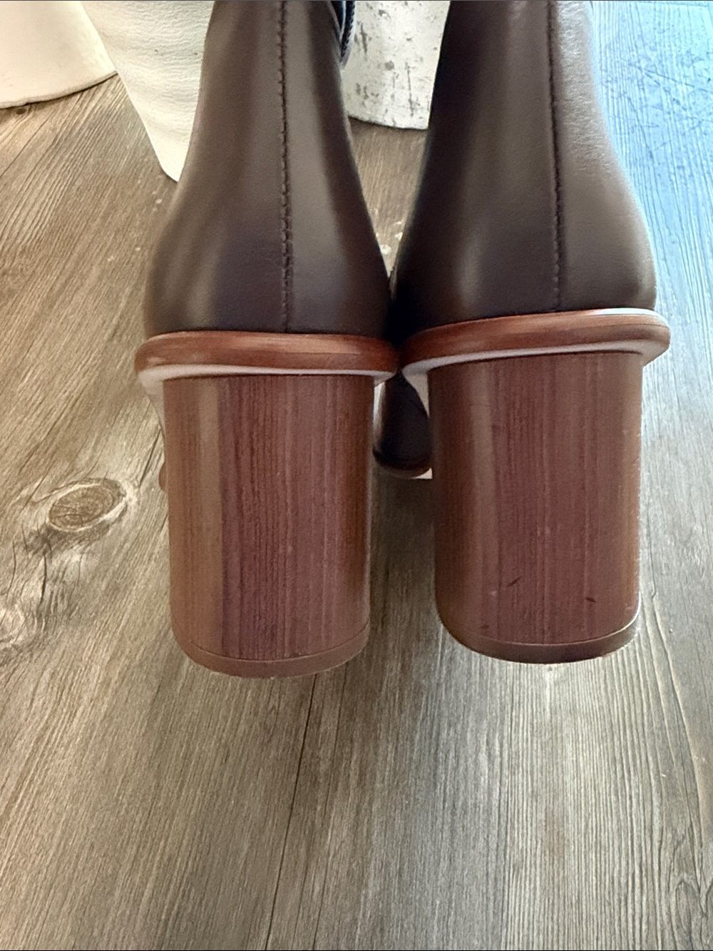 Alohas East Coffee Brown Leather Boots - Picture 8 of 8